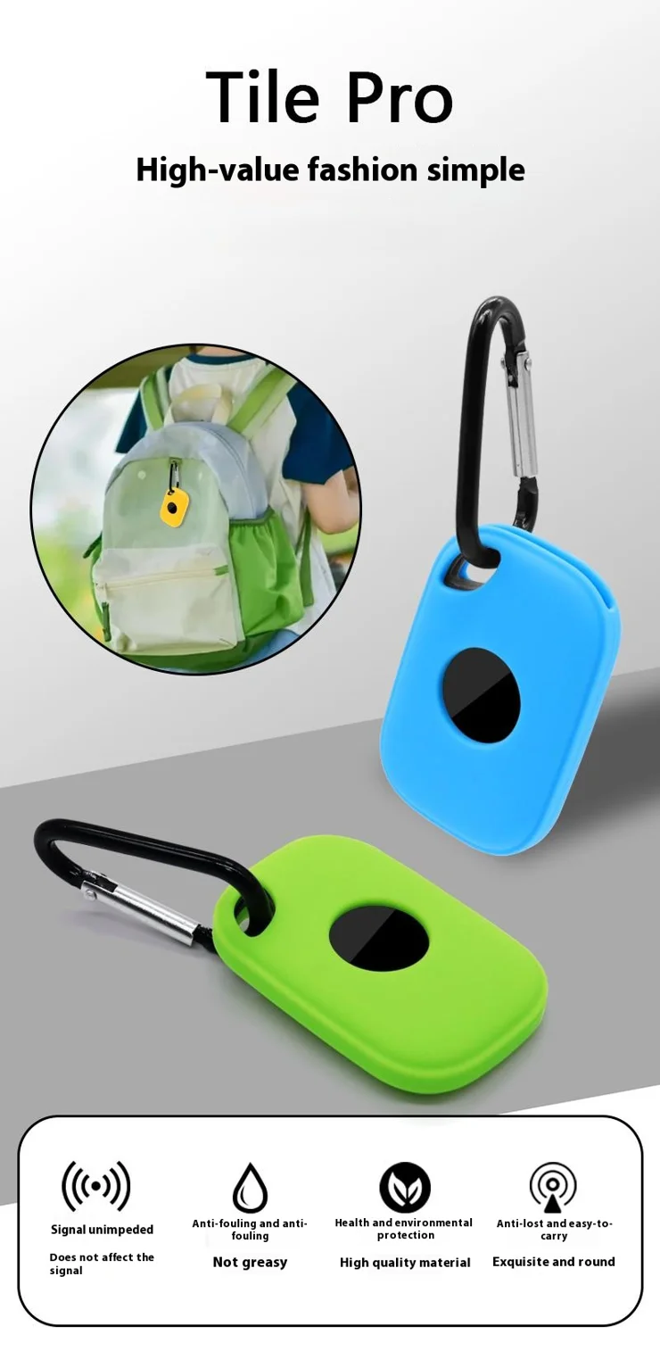 Protection Anti Perte Tile Fiorky Coque Silicone Pour Tile Mate