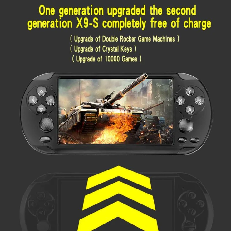 X9 Game Console Handheld Retro Game inch Screen Portable