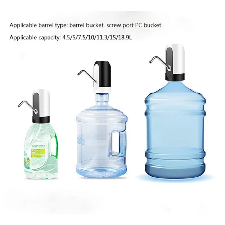 Pompa Elettrica Per Bottiglie D'Acqua Retoo - Distributore Automatico USB Ricaricabile Per Casa E Ufficio - Foto 5