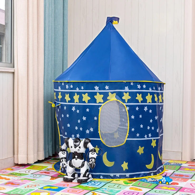 inflatable shower tent Anngrowy UPF50+ 7FT Pop Up Tent, Extra Large Privacy Shelter Use the rope at id-783 Colour:Blue/White/Fluo Yellow Einfach. Kreativ. Nähen &
