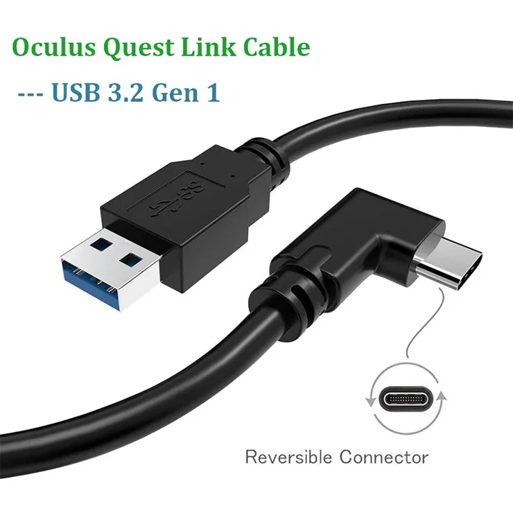 Meta Quest 15ft VR Link Cable For Oculus Quest/Meta USB-C